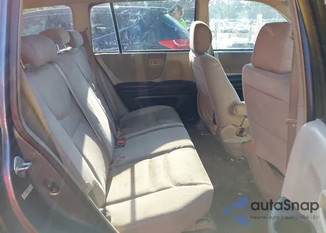 2001 Toyota Highlander V6 z USA, uszkodzony, nr VIN JTEGF21A710016788